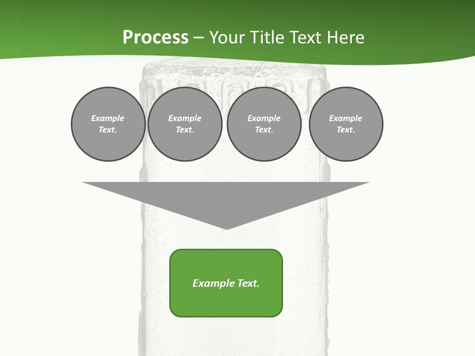 Background Isolated Garnish PowerPoint Template