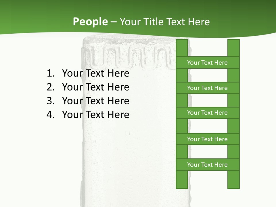 Background Isolated Garnish PowerPoint Template