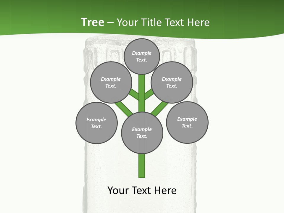 Background Isolated Garnish PowerPoint Template