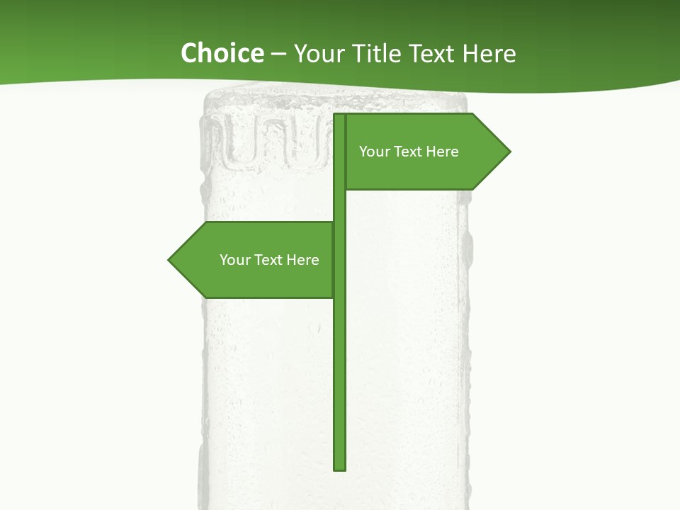 Background Isolated Garnish PowerPoint Template