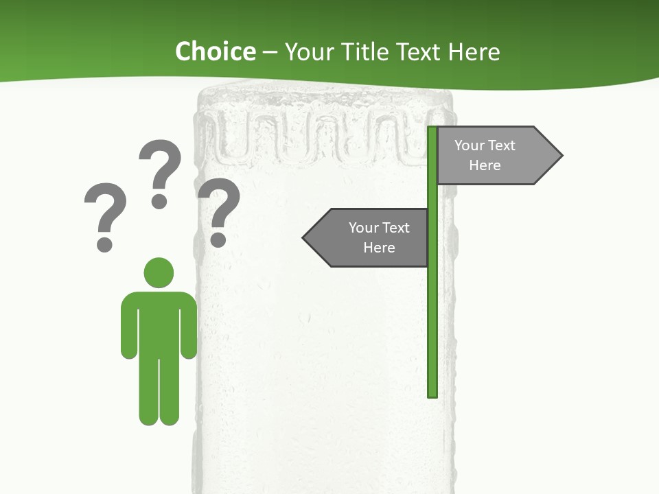 Background Isolated Garnish PowerPoint Template