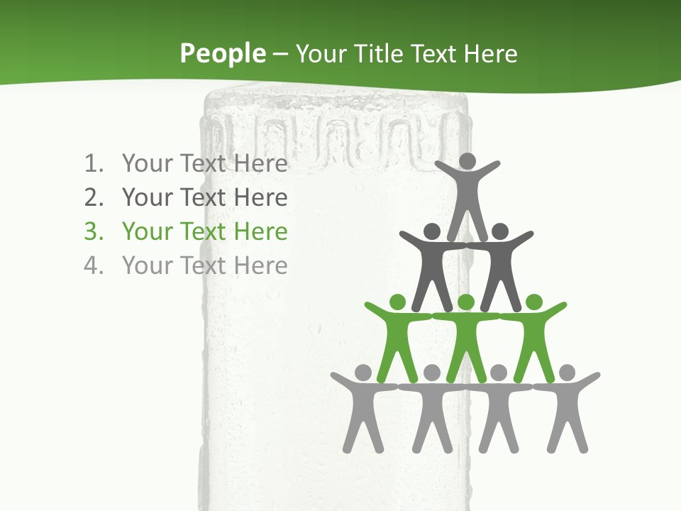 Background Isolated Garnish PowerPoint Template