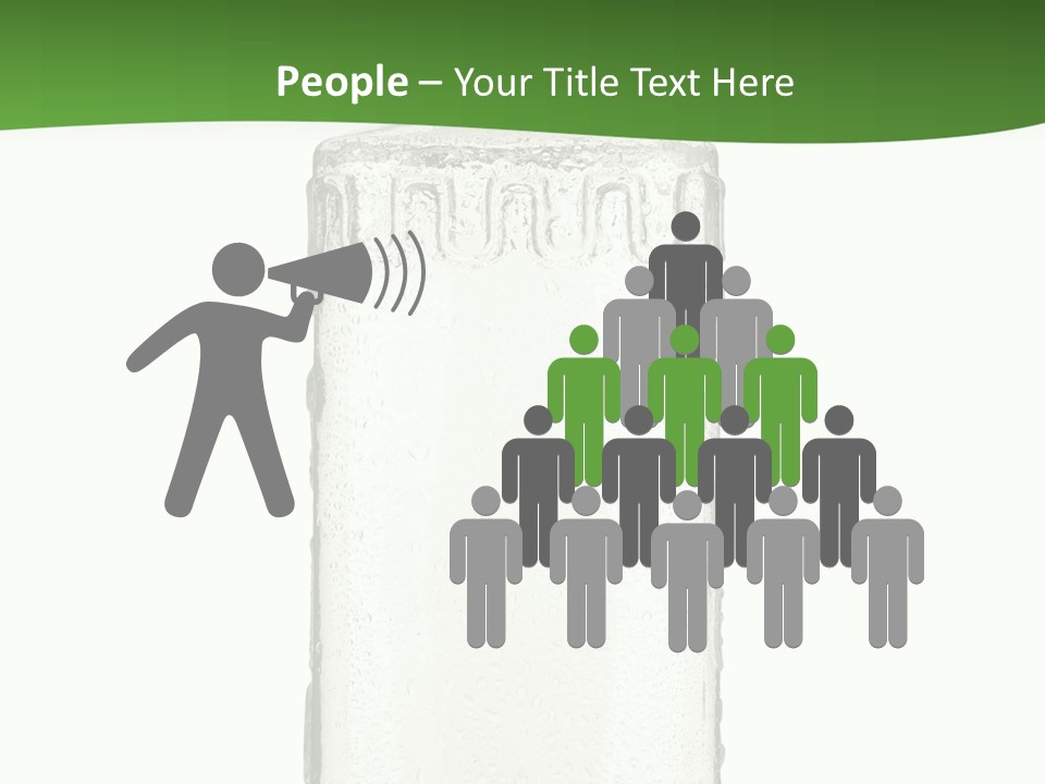 Background Isolated Garnish PowerPoint Template