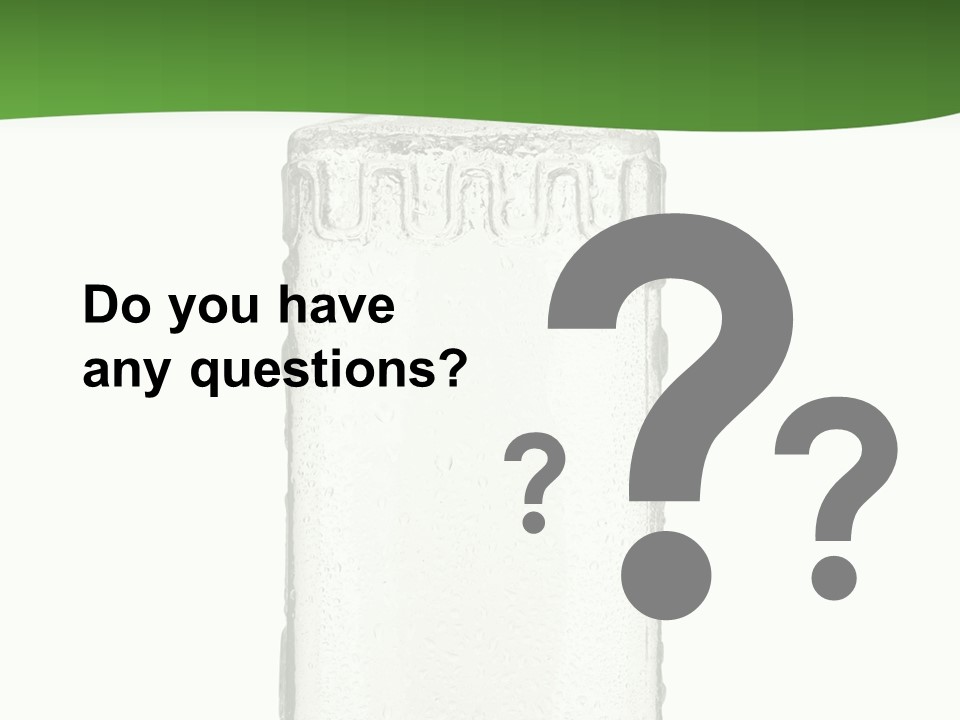 Background Isolated Garnish PowerPoint Template