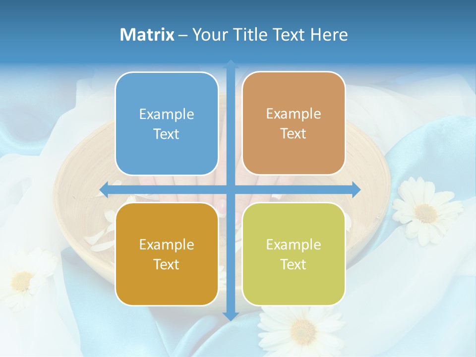 Water Treatment Cloth PowerPoint Template