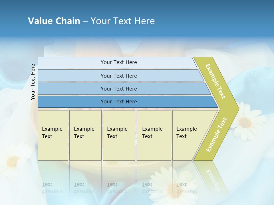 Water Treatment Cloth PowerPoint Template