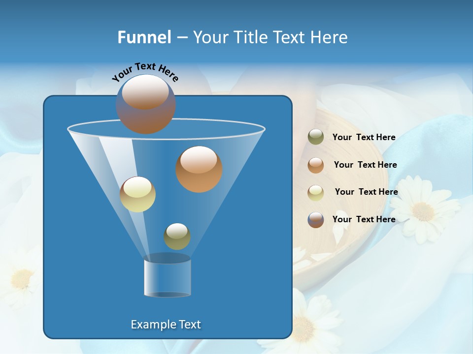 Water Treatment Cloth PowerPoint Template
