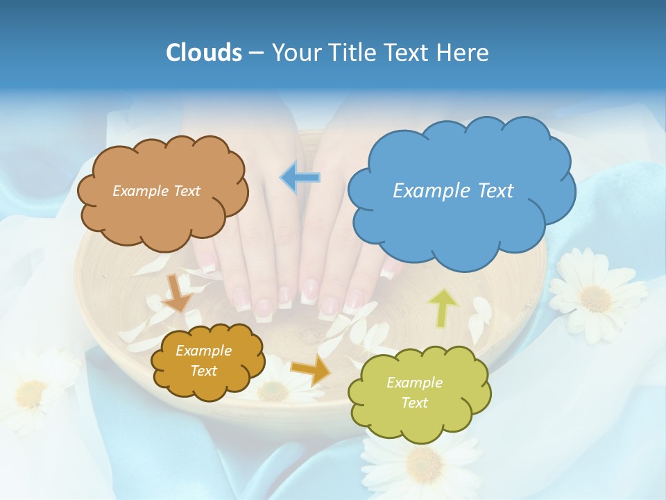 Water Treatment Cloth PowerPoint Template