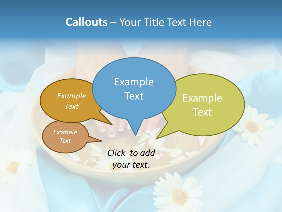 Water Treatment Cloth PowerPoint Template