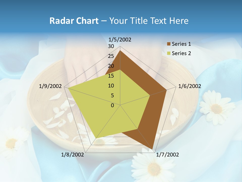 Water Treatment Cloth PowerPoint Template