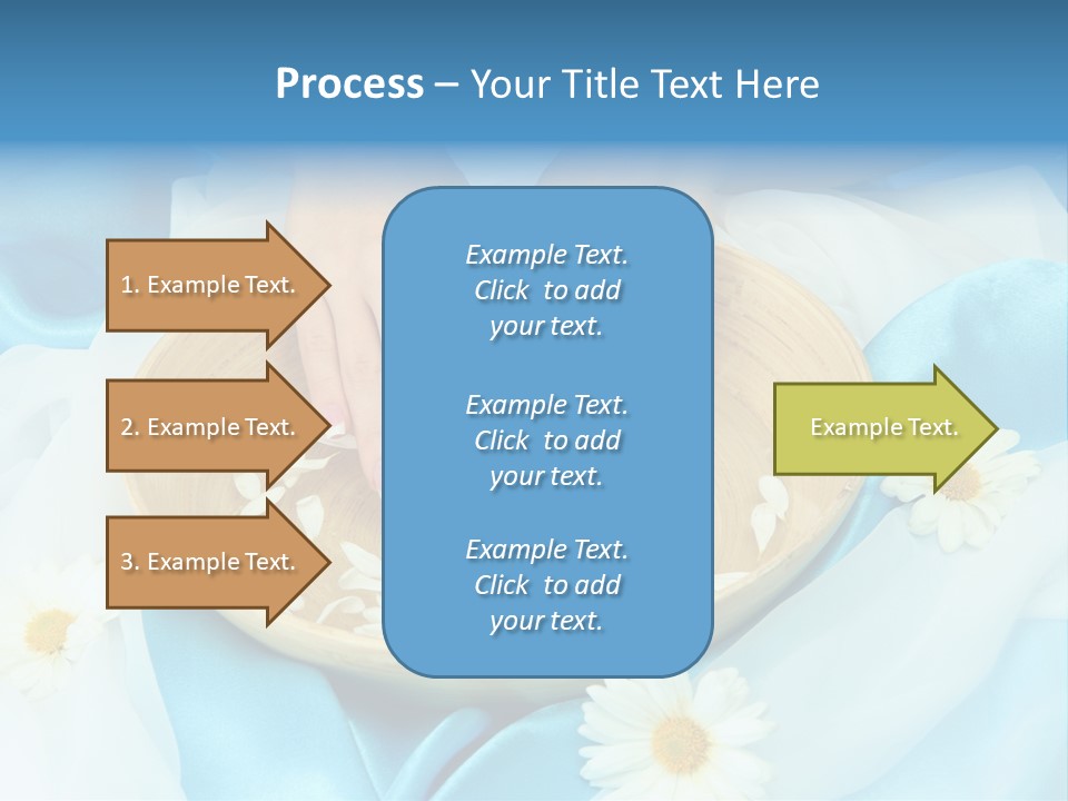 Water Treatment Cloth PowerPoint Template