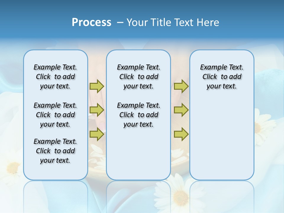 Water Treatment Cloth PowerPoint Template