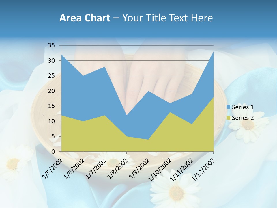 Water Treatment Cloth PowerPoint Template