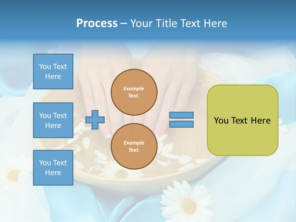 Water Treatment Cloth PowerPoint Template