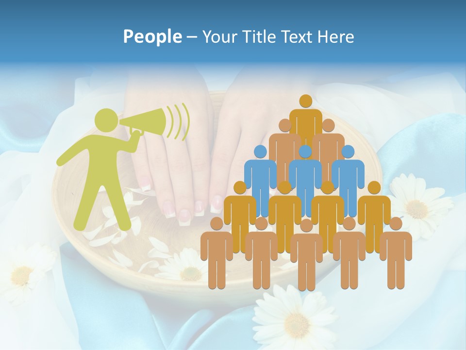 Water Treatment Cloth PowerPoint Template