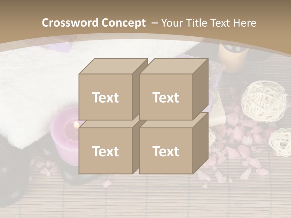 Tradition Cosmetics Water PowerPoint Template