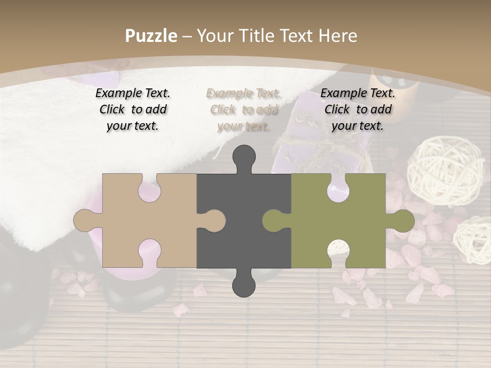 Tradition Cosmetics Water PowerPoint Template