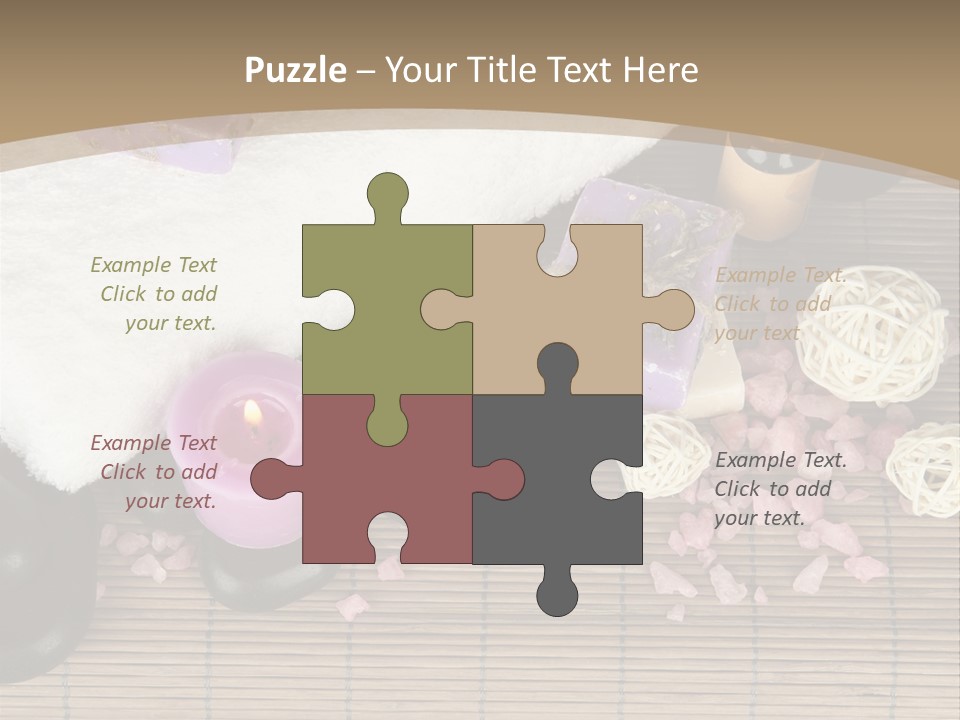 Tradition Cosmetics Water PowerPoint Template