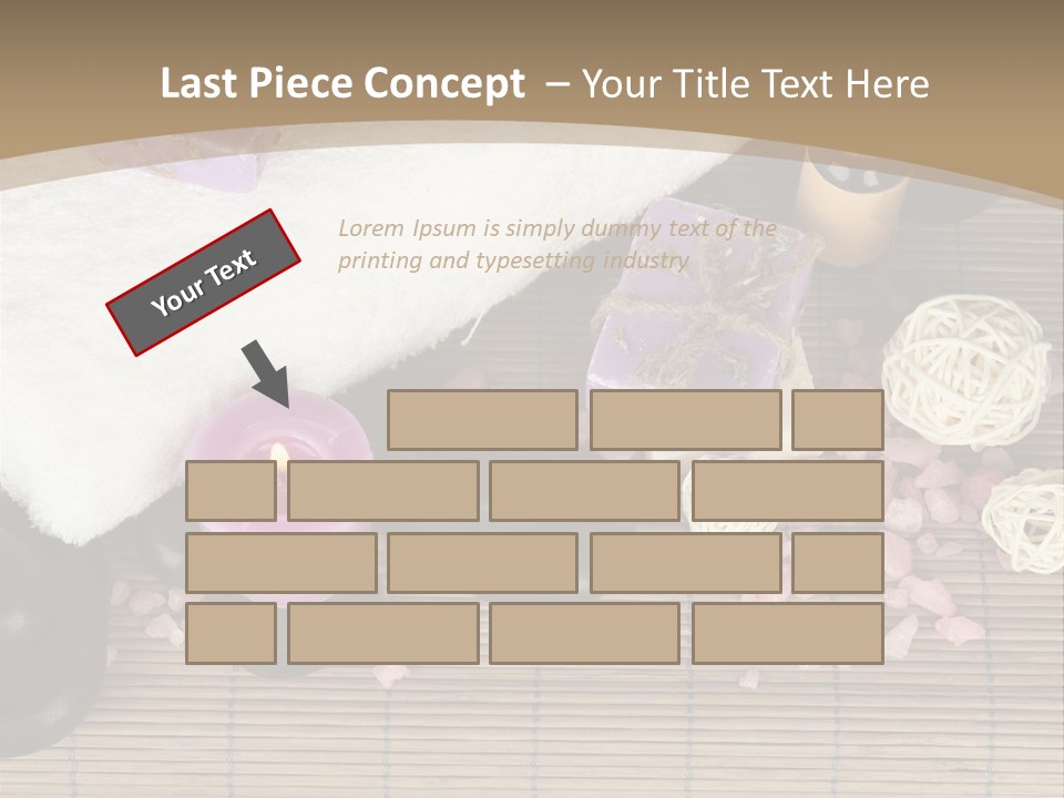 Tradition Cosmetics Water PowerPoint Template