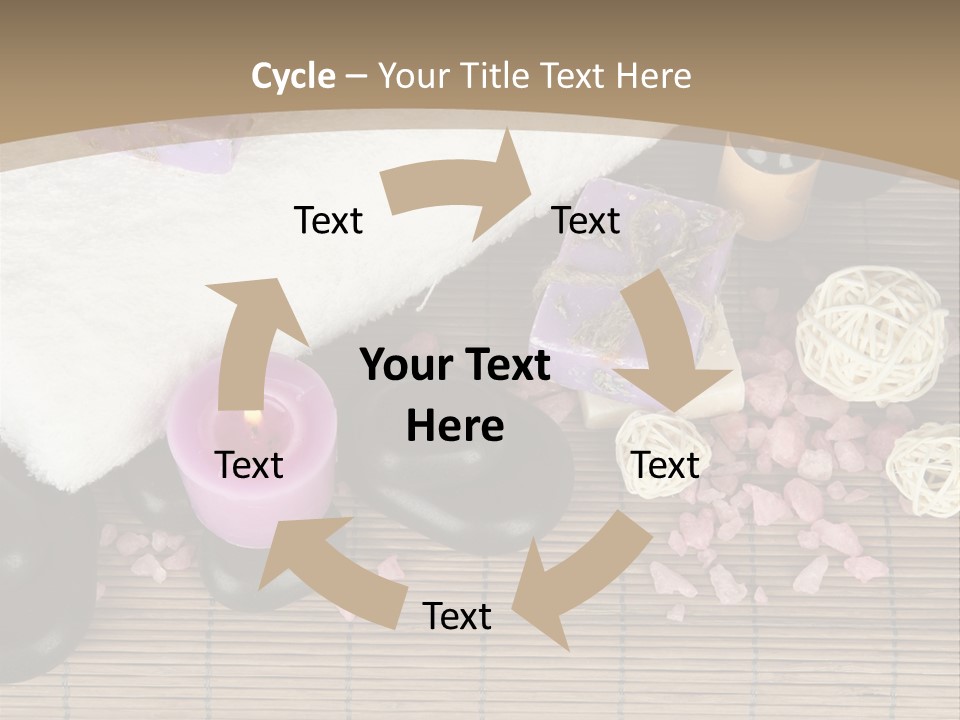 Tradition Cosmetics Water PowerPoint Template