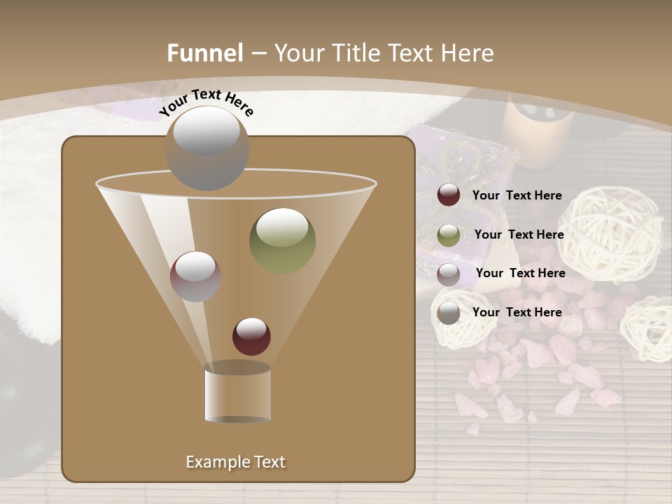 Tradition Cosmetics Water PowerPoint Template