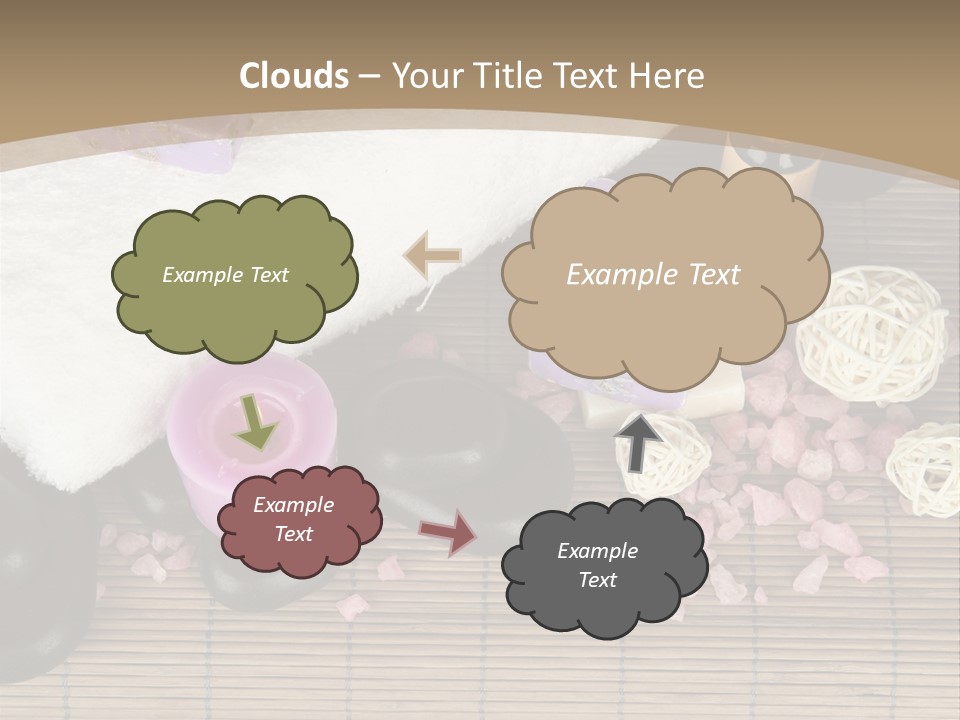 Tradition Cosmetics Water PowerPoint Template