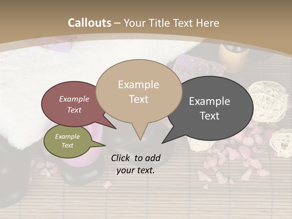 Tradition Cosmetics Water PowerPoint Template