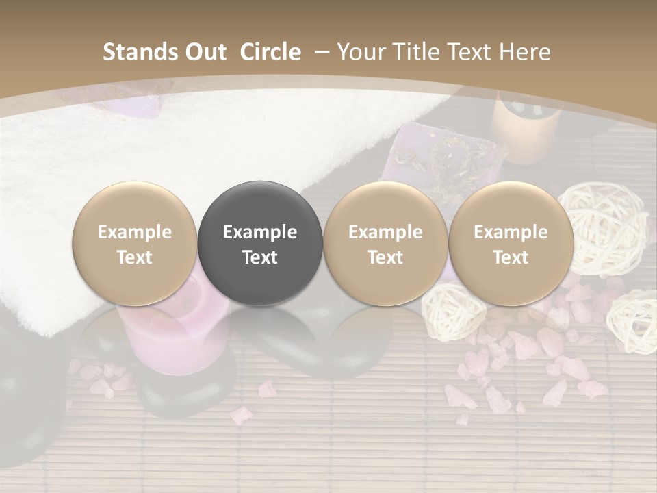 Tradition Cosmetics Water PowerPoint Template