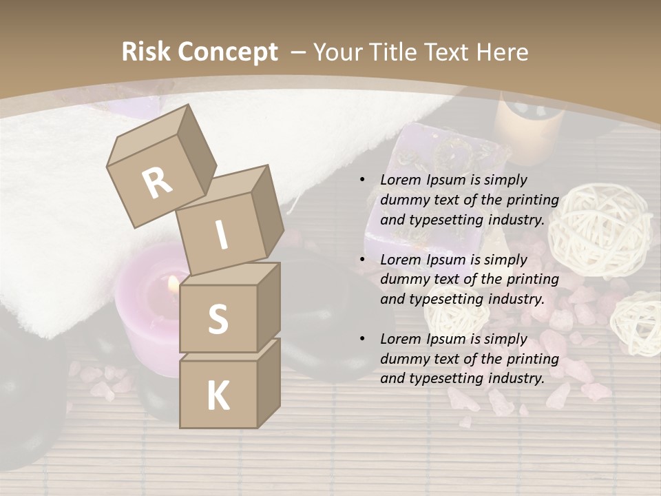 Tradition Cosmetics Water PowerPoint Template