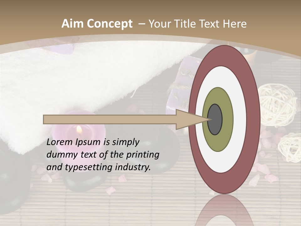 Tradition Cosmetics Water PowerPoint Template