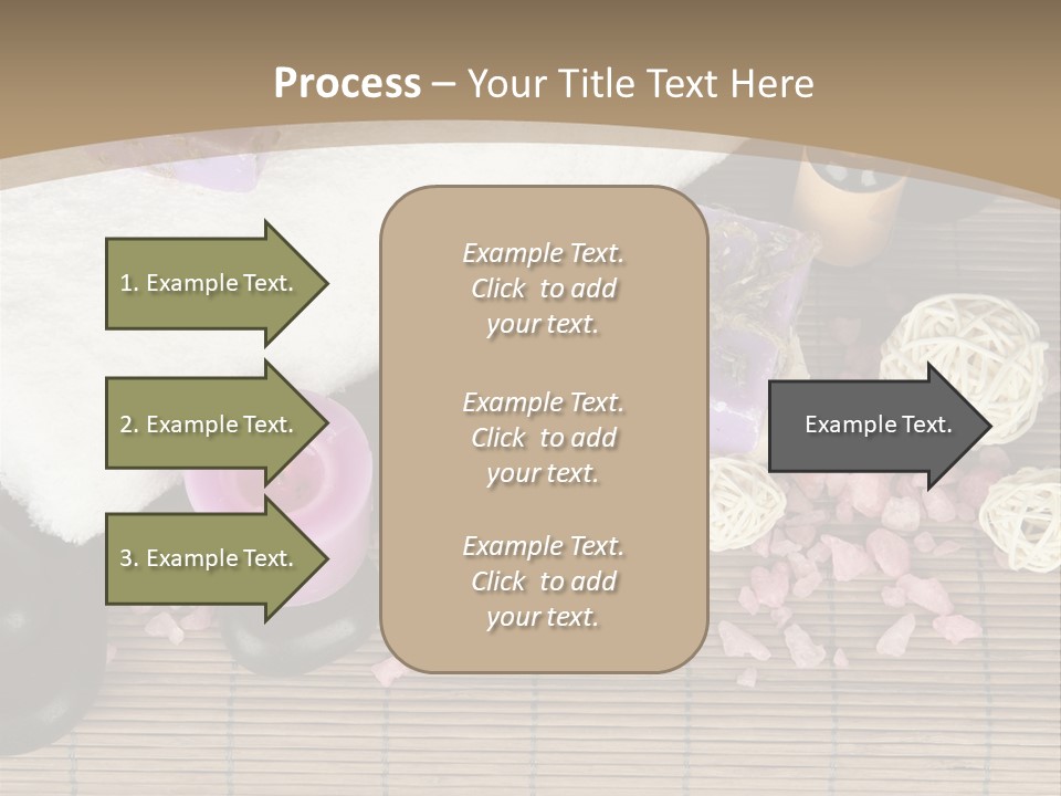 Tradition Cosmetics Water PowerPoint Template
