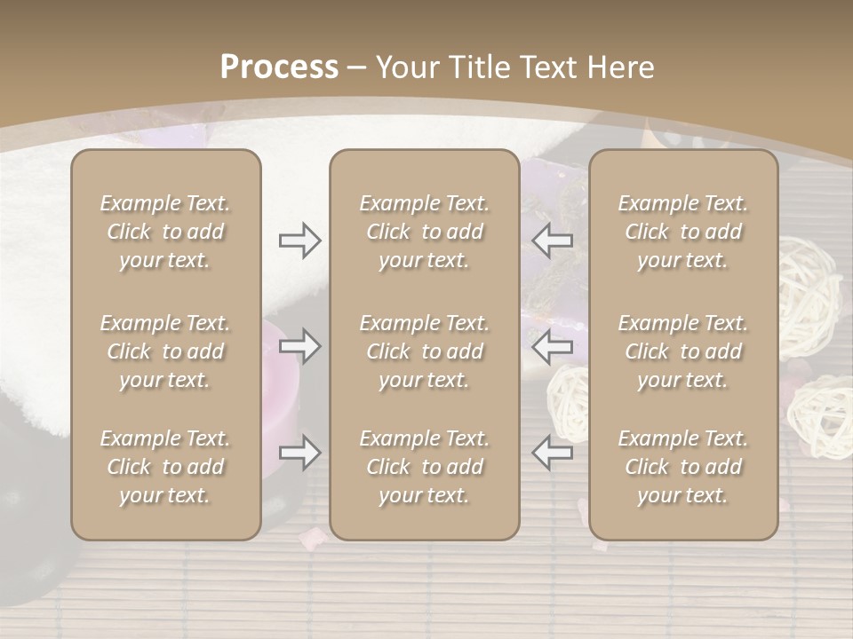 Tradition Cosmetics Water PowerPoint Template