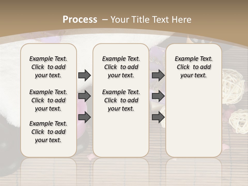 Tradition Cosmetics Water PowerPoint Template