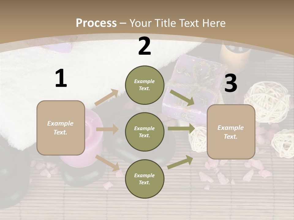 Tradition Cosmetics Water PowerPoint Template