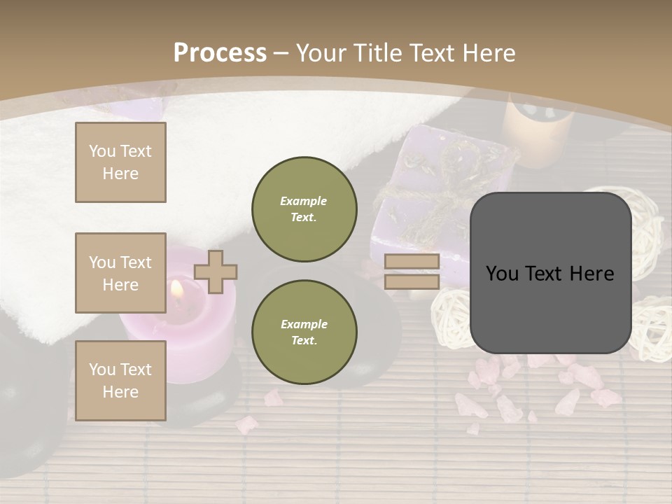 Tradition Cosmetics Water PowerPoint Template