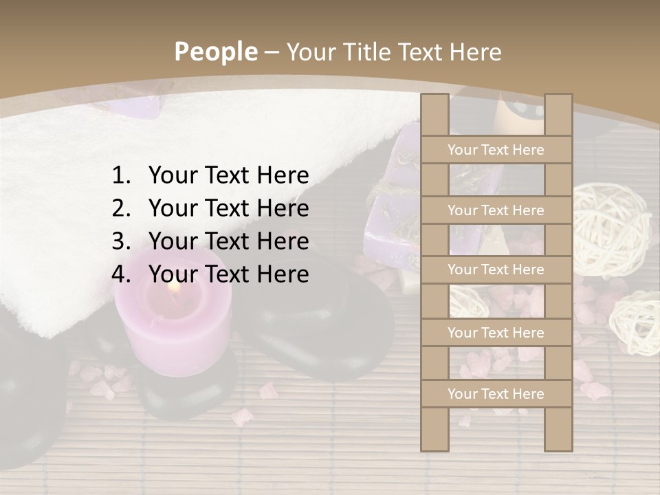 Tradition Cosmetics Water PowerPoint Template