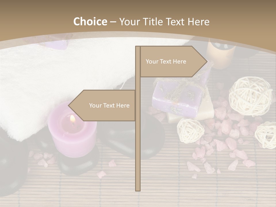 Tradition Cosmetics Water PowerPoint Template