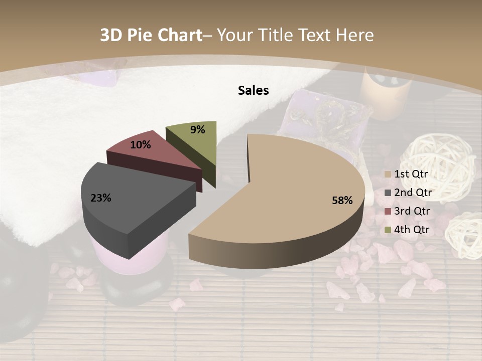 Tradition Cosmetics Water PowerPoint Template