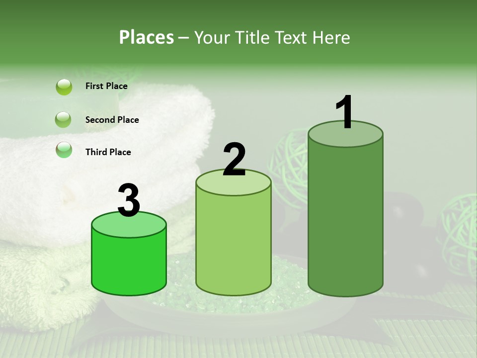 Towel Skincare Aroma PowerPoint Template