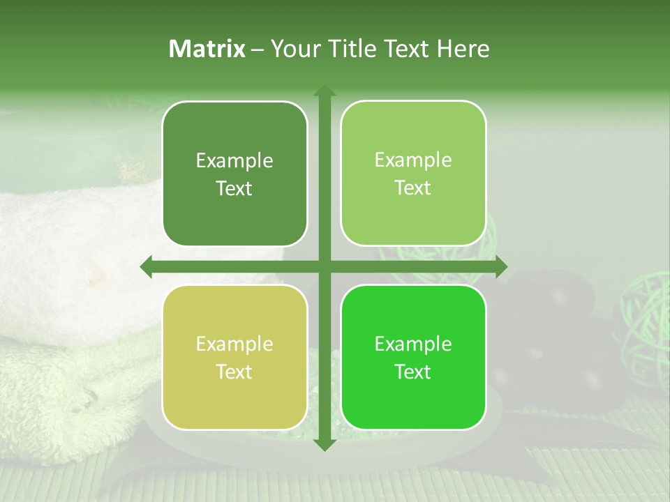 Towel Skincare Aroma PowerPoint Template
