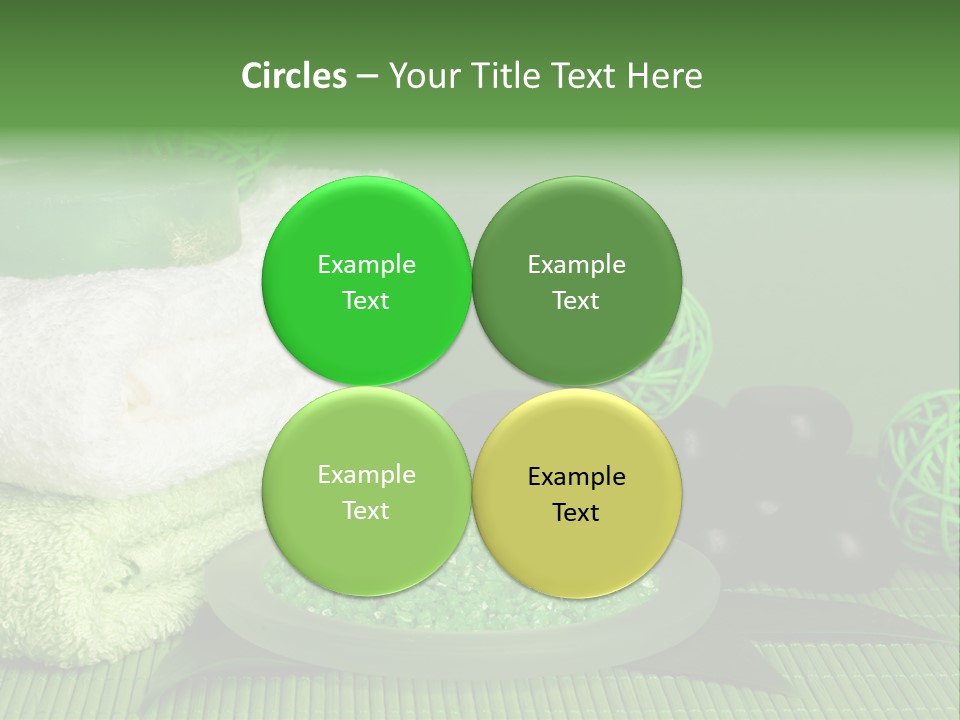 Towel Skincare Aroma PowerPoint Template