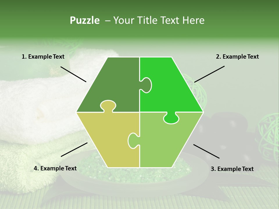 Towel Skincare Aroma PowerPoint Template