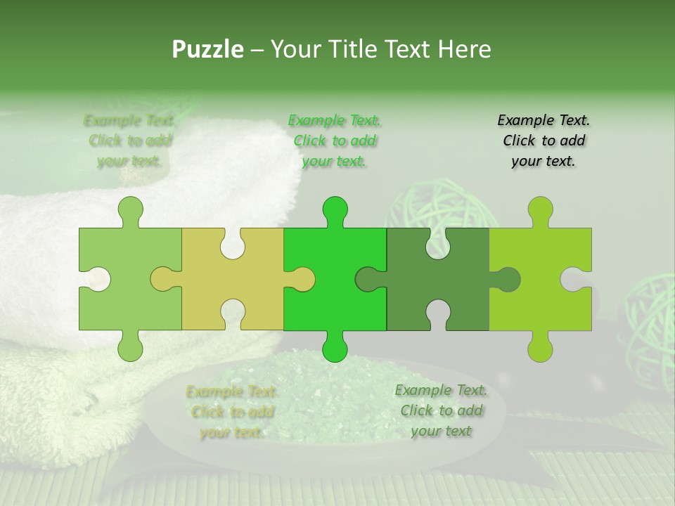 Towel Skincare Aroma PowerPoint Template