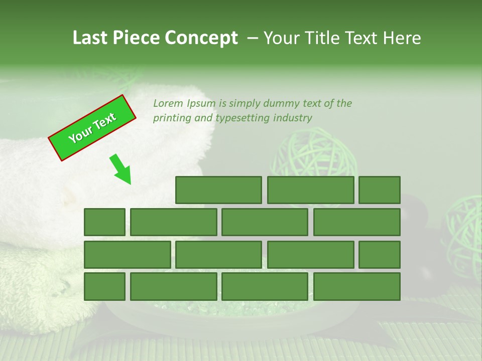 Towel Skincare Aroma PowerPoint Template