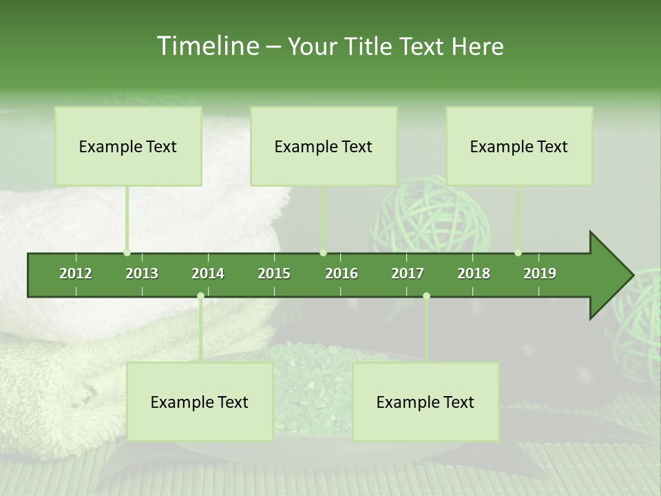 Towel Skincare Aroma PowerPoint Template