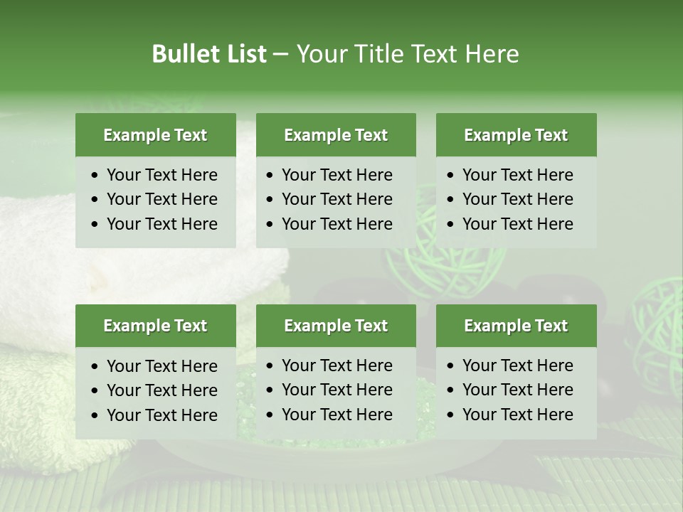 Towel Skincare Aroma PowerPoint Template