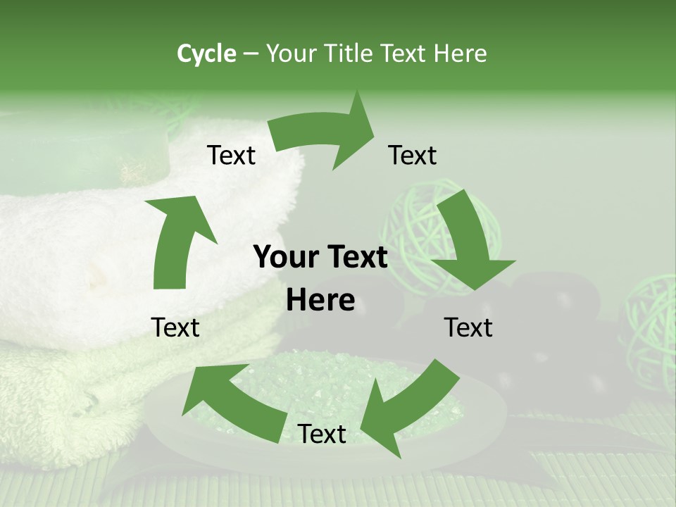 Towel Skincare Aroma PowerPoint Template