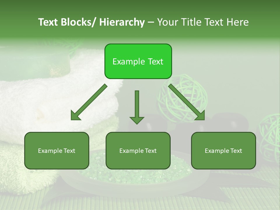 Towel Skincare Aroma PowerPoint Template