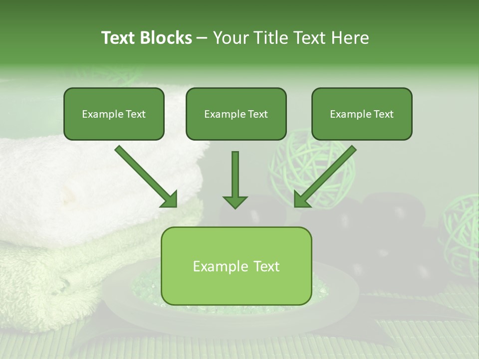 Towel Skincare Aroma PowerPoint Template
