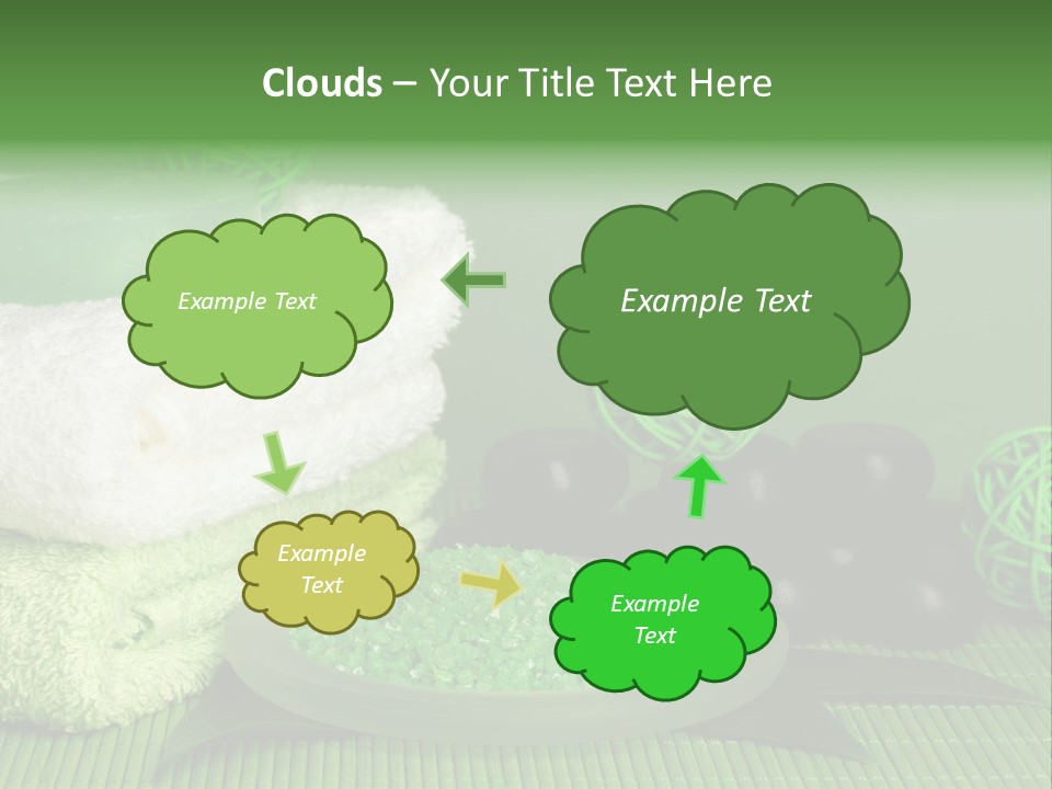Towel Skincare Aroma PowerPoint Template